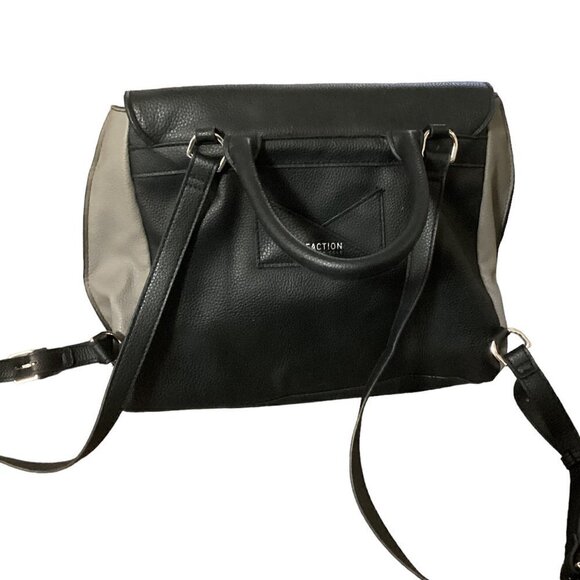 Kenneth Cole Reaction Concord Backpack Purse Vegan Faux Leather Multicolor 211G - Picture 8 of 12